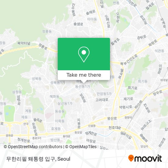 무한리필 퇘통령 입구 map