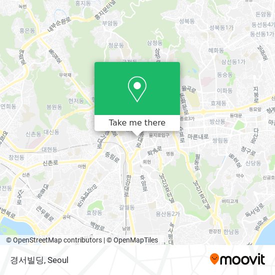 경서빌딩 map