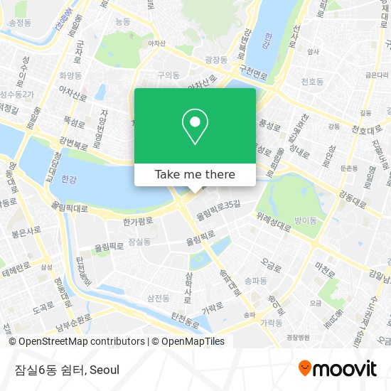 잠실6동 쉼터 map