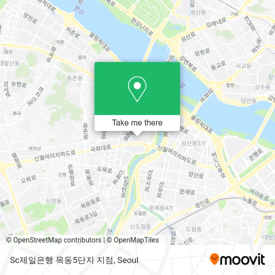 Sc제일은행 목동5단지 지점 map