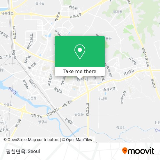 평천면옥 map