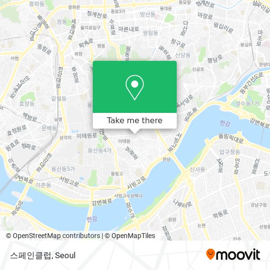 스페인클럽 map