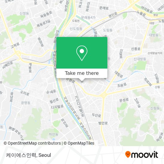 케이에스인력 map