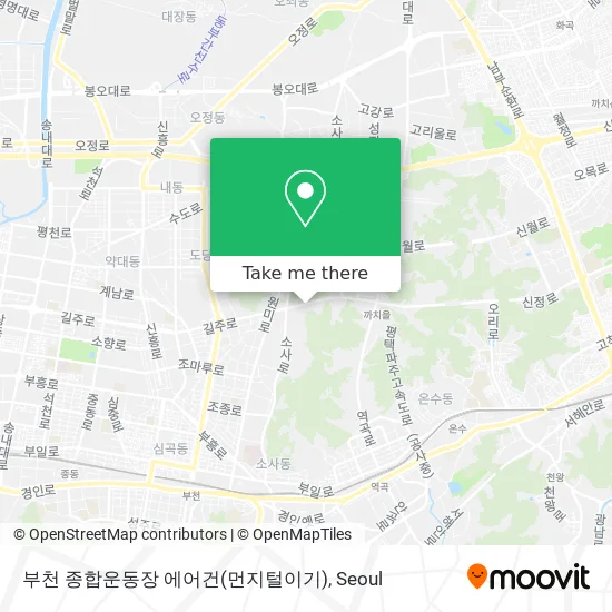 부천 종합운동장 에어건(먼지털이기) map