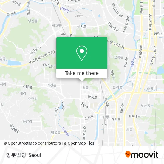 명문빌딩 map