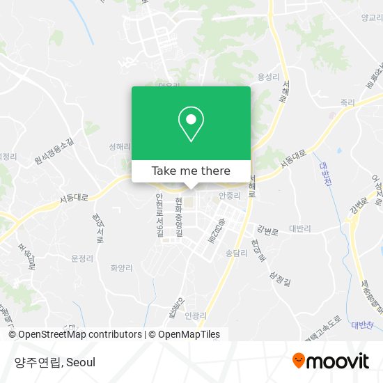 양주연립 map