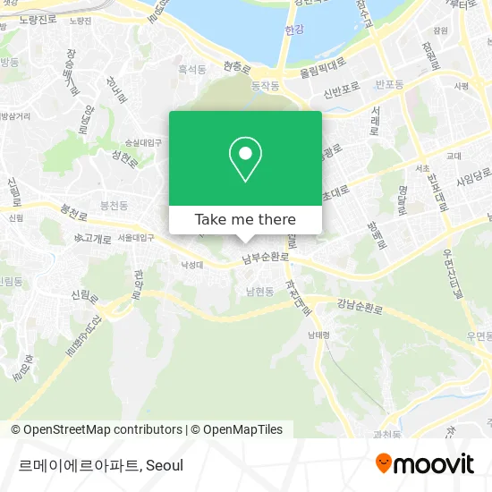 르메이에르아파트 map