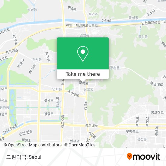 그린약국 map