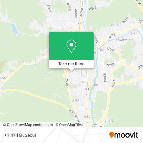 대게마을 map