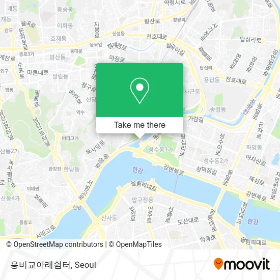 용비교아래쉼터 map