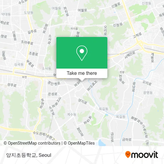 양지초등학교 map