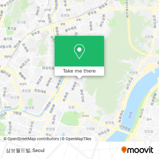 삼보월드빌 map