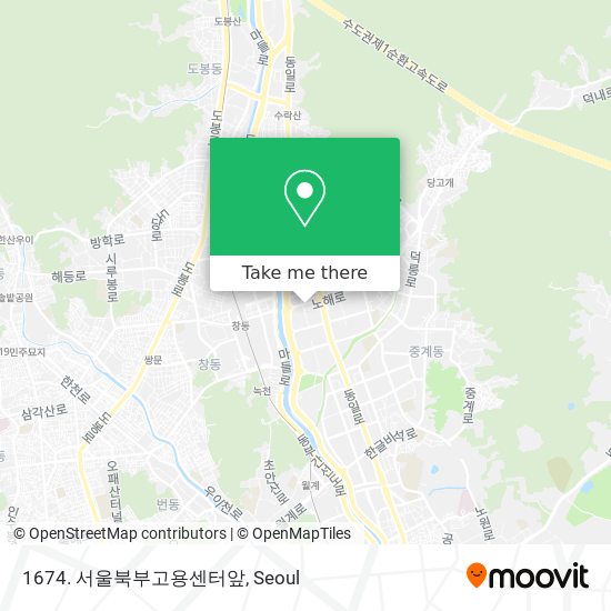 1674. 서울북부고용센터앞 map