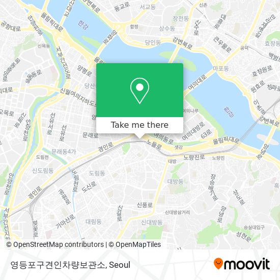 영등포구견인차량보관소 map