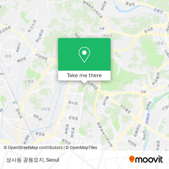 성사동 공동묘지 map