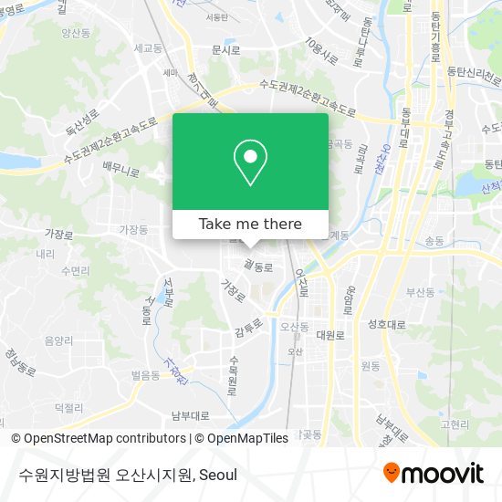 수원지방법원 오산시지원 map