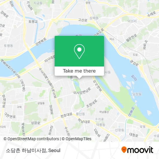 소담촌 하남미사점 map