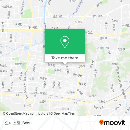 오피스텔 map