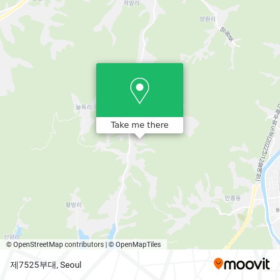 제7525부대 map