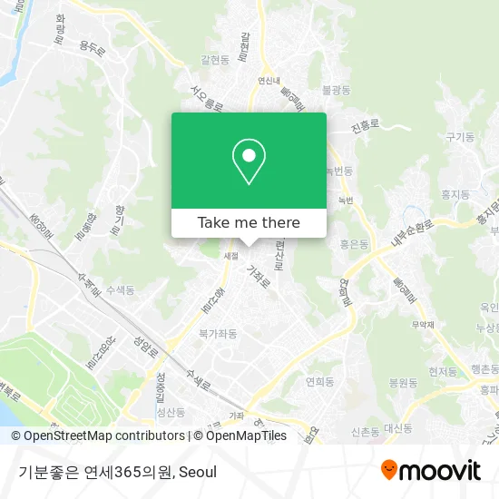 기분좋은 연세365의원 map