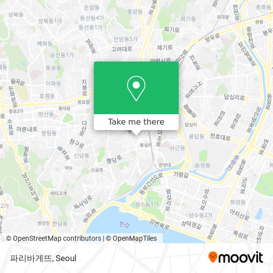파리바게뜨 map