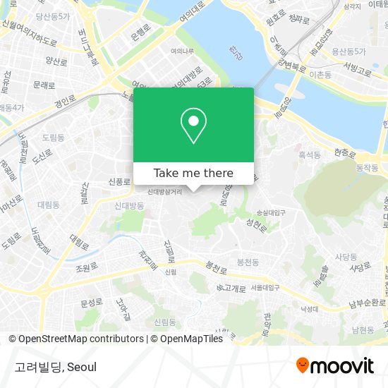 고려빌딩 map