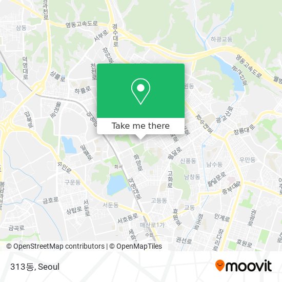 313동 map