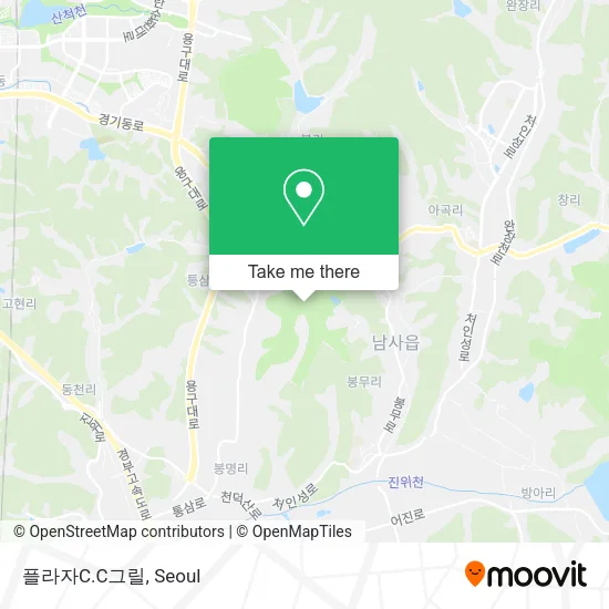플라자C.C그릴 map