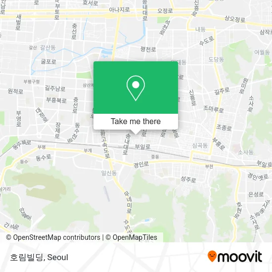 호림빌딩 map