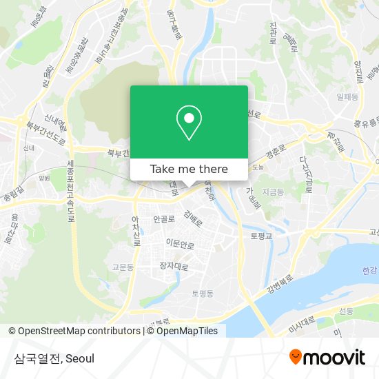 삼국열전 map