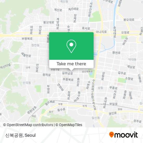신복공원 map