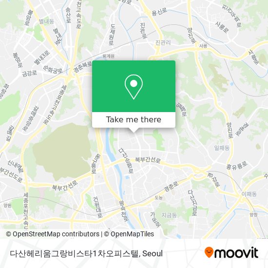 다산헤리움그랑비스타1차오피스텔 map