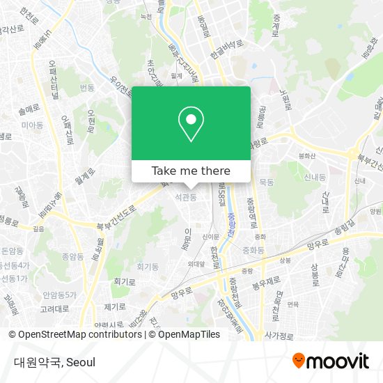 대원약국 map