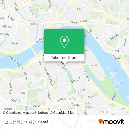 포크랭하남미사점 map