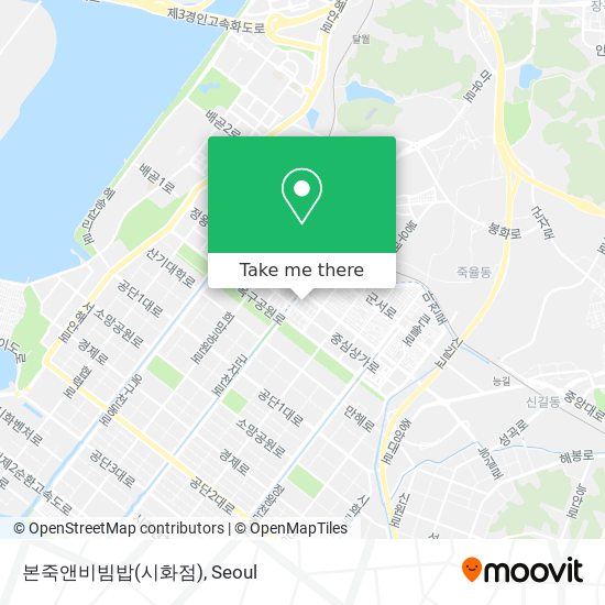 본죽앤비빔밥(시화점) map