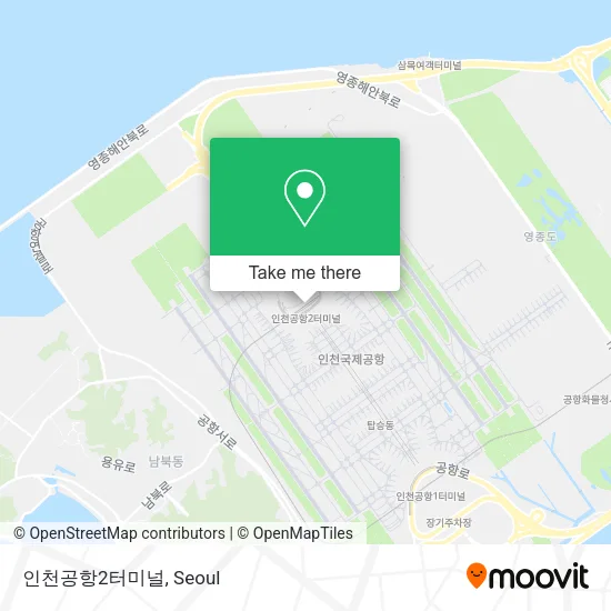 인천공항2터미널 map