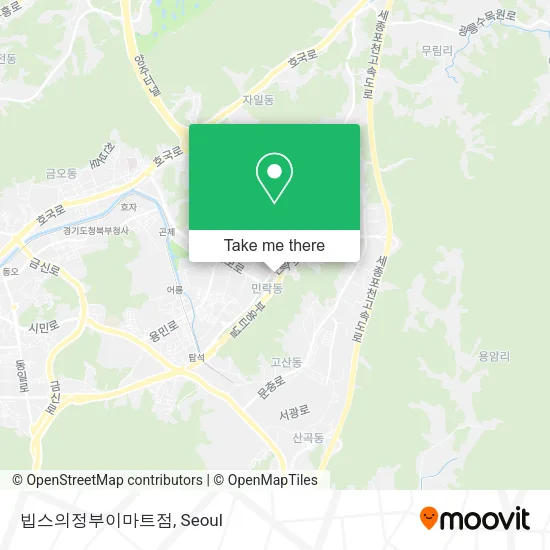 빕스의정부이마트점 map