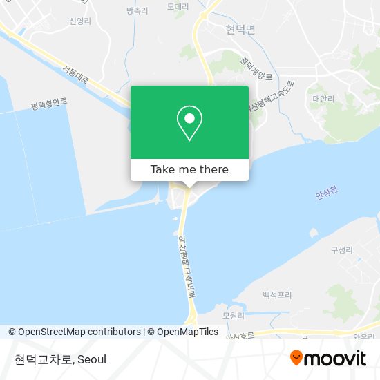 현덕교차로 map