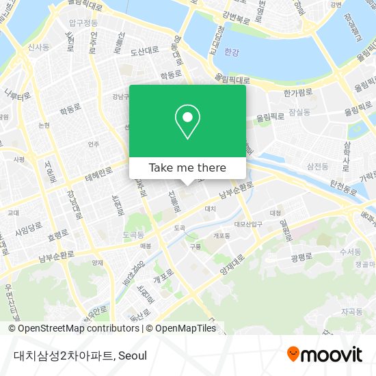 대치삼성2차아파트 map