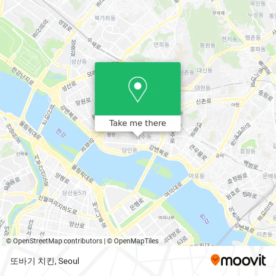 또바기 치킨 map