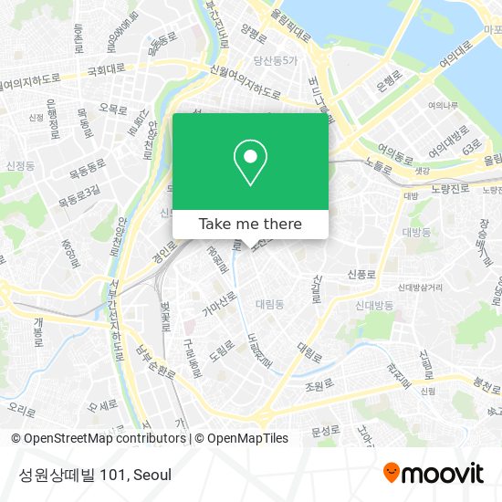 성원상떼빌           101 map