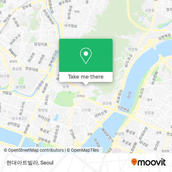 현대아트빌라 map