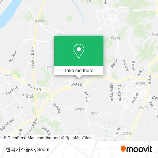 한국가스공사 map