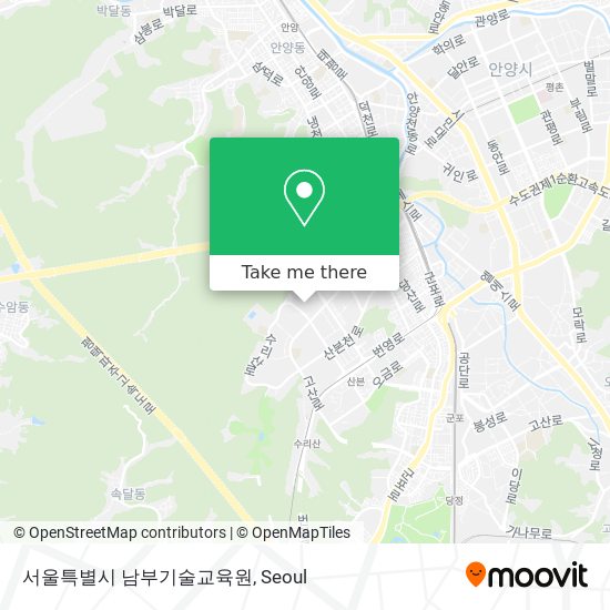 서울특별시 남부기술교육원 map