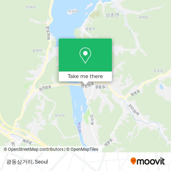 광동삼거리 map