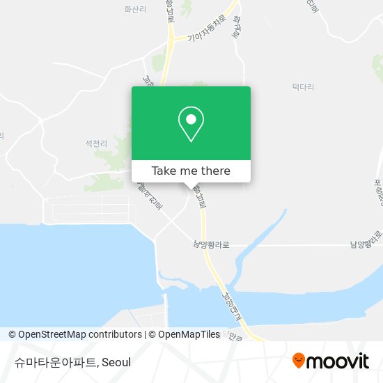 슈마타운아파트 map