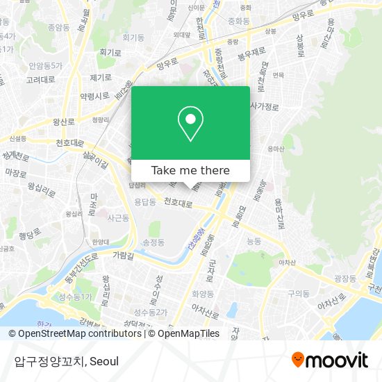 압구정양꼬치 map
