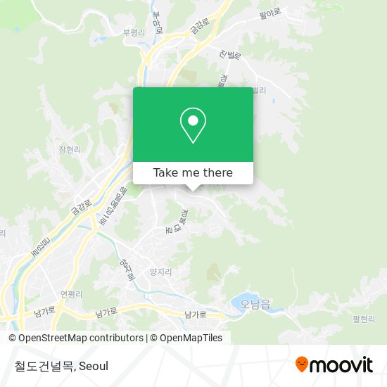 철도건널목 map