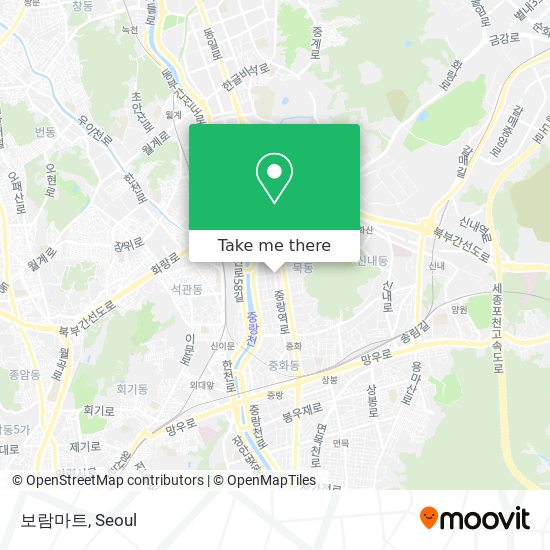 보람마트 map