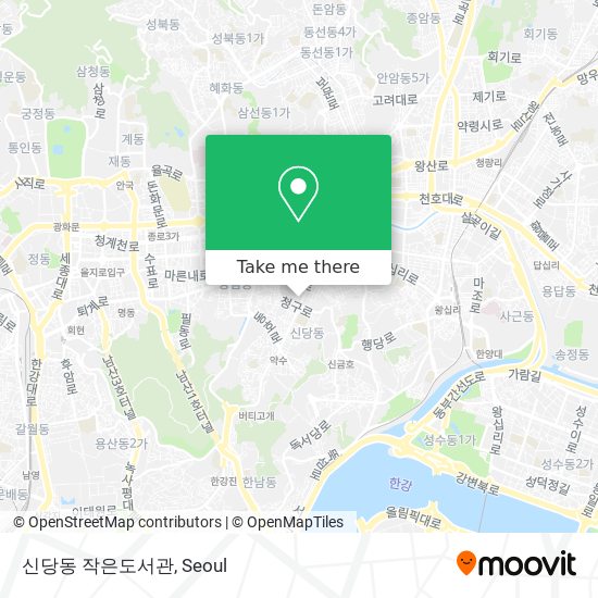 신당동 작은도서관 map
